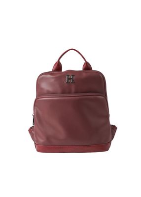 Mochila Asia Ecocuero Burdeo Humana