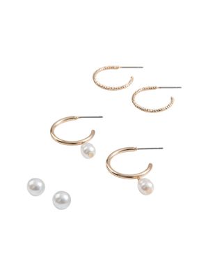 Set de 3 aros Gabi Dorado ID