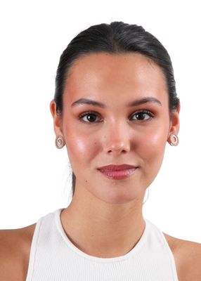 Imagen 2 del producto Aros Clip Sol Dorado Humana