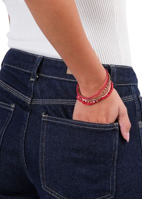 Imagen 2 del producto Set De 5 Pulseras Candy Rosado Humana