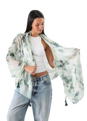 Imagen 2 del producto Pañuelo Estampado Almeria Verde Id