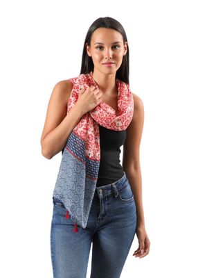 Imagen 2 del producto Pañuelo Estampado Taray Rosado I-D