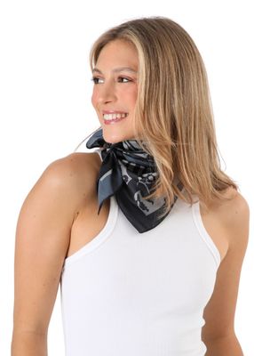 Imagen 2 del producto Bandana Naxos Floral Negro Id