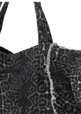 Imagen 2 del producto Set de Playa Cartera y Gorro Cayo Animal Print Negro Humana