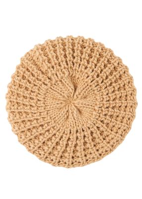 Gorro Boina Luna Beige I-D