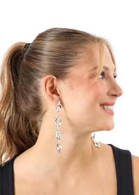 Imagen 2 del producto Aros Largo Metal Power 25 Plateado i-D