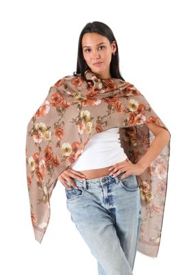 Imagen 2 del producto Pañuelo Estampado Coimbra Café Id