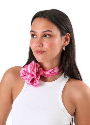 Imagen 2 del producto Bandana Myrtos Floral Fucsia Id