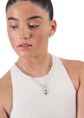 Imagen 2 del producto Collar Marcela Plateado ID