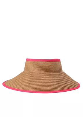 Sombrero Visera Vis Rosado Humana