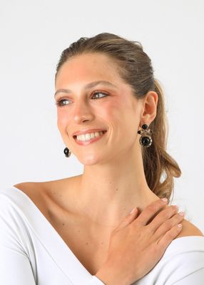 Imagen 2 del producto Aros Medianos Zena Dorado Humana