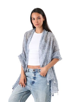 Imagen 2 del producto Pañuelo Estampado Sorrento Azul Id