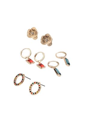 Set de 4 aros Esme Dorado ID