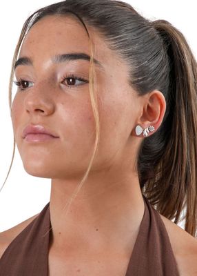 Imagen 2 del producto Set de Aros Forms Plateado Humana