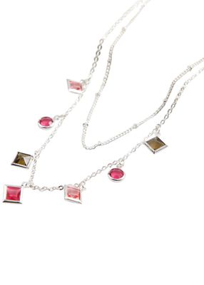 Imagen 1 del producto Collar Daniela Plateado ID