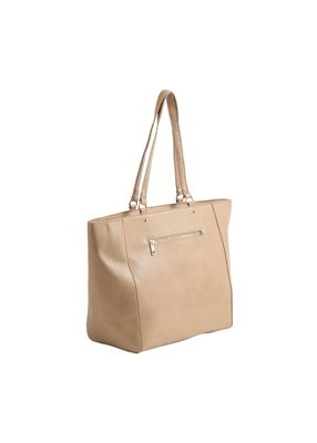 Imagen 2 del producto Cartera Tote Nimes Ecocuero Beige ID
