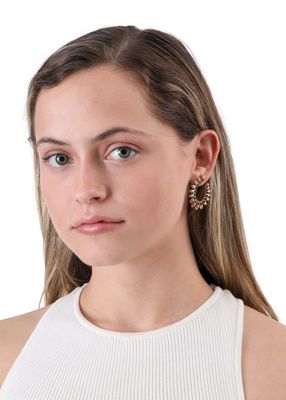 Imagen 2 del producto Aros Pegado Chor Dorado Humana