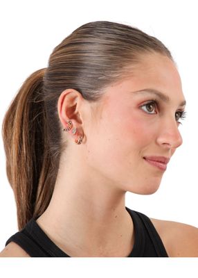 Imagen 2 del producto Set de 4 aros Dionea Dorado ID