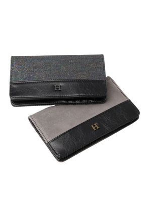 Imagen 2 del producto Billetera Chica Rombos Negra Tornasol Humana