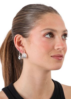 Imagen 2 del producto Set de 4 argollas Diane Plateado ID