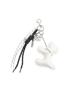 Charm Para Cartera Llave Blanco Humana