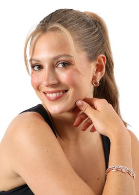 Imagen 2 del producto Pulsera Set Metal Power Plateado i-D