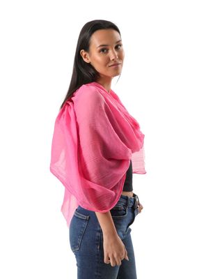 Imagen 2 del producto Pañuelo Liso Morelia Rosado i-D