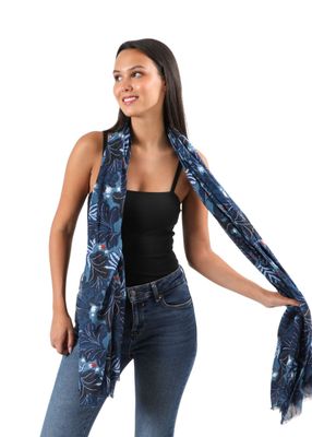 Imagen 2 del producto Pañuelo Estampado Gazania Azul I-D