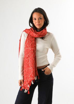 Imagen 2 del producto Pañuelo Estampado Hans Rojo Humana