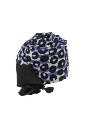 Pañuelo Estampado Aloe Negro Humana