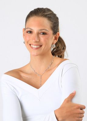 Imagen 2 del producto Set De Collar Cira Plateado Humana