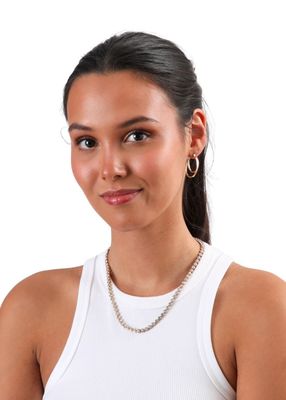 Imagen 2 del producto Set Collar y Aros Esme Dorado Humana