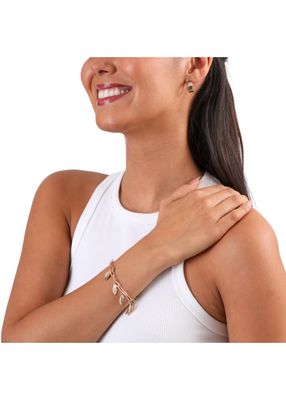 Imagen 2 del producto Pulsera Blanda Leaf Dorado Humana