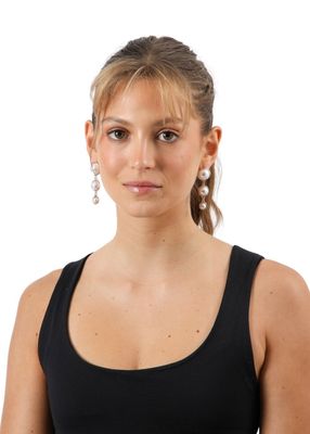 Imagen 2 del producto Aros Largo Marus Dorado I-D