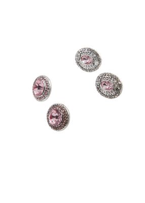 Set de 2 aros Salomé Plateado ID