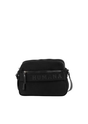 Cartera Bandolera Cosi Nylon Negro Humana