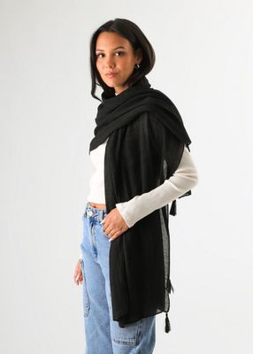 Imagen 2 del producto Pañuelo Liso Leo Negro Humana