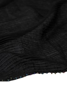 Imagen 2 del producto Pañuelo Liso Emelyn Negro Humana