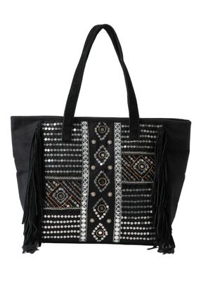 Cartera Hombro Victoria Negra Humana