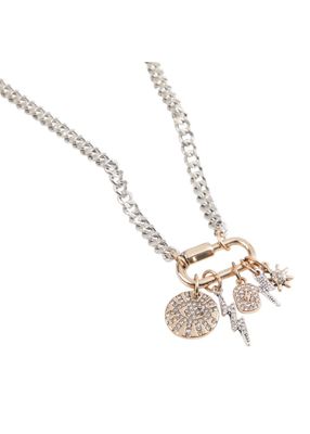 Collar Corto Lighning Plateado Humana