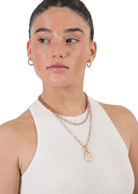 Imagen 2 del producto Collar Coss Dorado ID