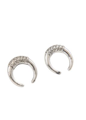 Aros Pegado Marie Plateado Humana