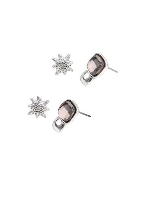 Imagen 1 del producto Aros Set Zira Plateado I-D