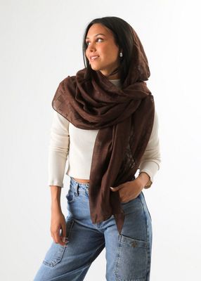 Imagen 2 del producto Pañuelo Liso Ari Café Humana