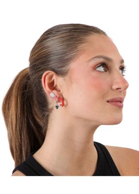 Imagen 2 del producto Set de 4 aros Avina Plateado ID