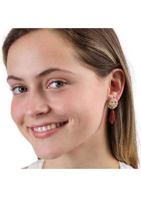 Imagen 2 del producto Aros Mediano Rose Dorado Humana