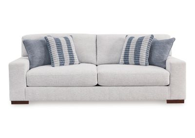 Sofá 3 cuerpos Nuvella lavable blanco invierno