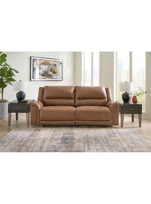 Imagen 2 del producto Sofá cuero reclinable 2 cuerpos Trasimeno