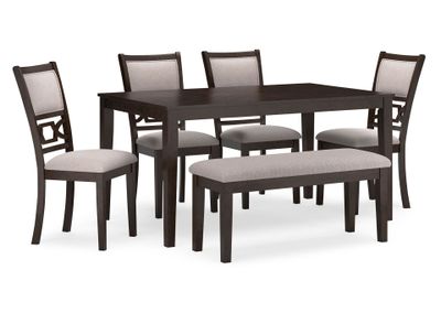 Juego comedor Langwest (set 6 piezas)
