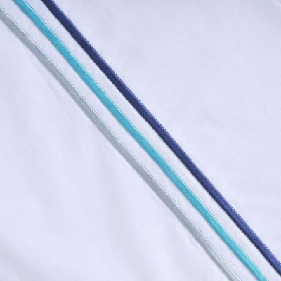 Imagen 2 del producto Sábana Bordada. 144 Hilos 1.5 P Line Azul